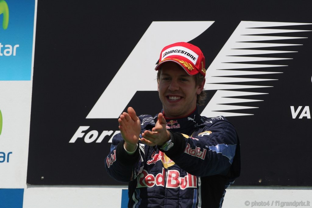GP Europa, Gara, Sebastian Vettel (GER), Red Bull Racing, RB6 vincitore 