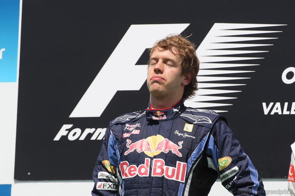 GP Europa, Gara, Sebastian Vettel (GER), Red Bull Racing, RB6 vincitore 