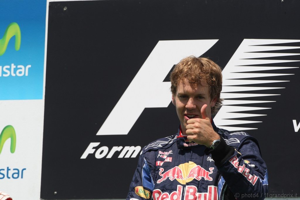 GP Europa, Gara, Sebastian Vettel (GER), Red Bull Racing, RB6 vincitore 