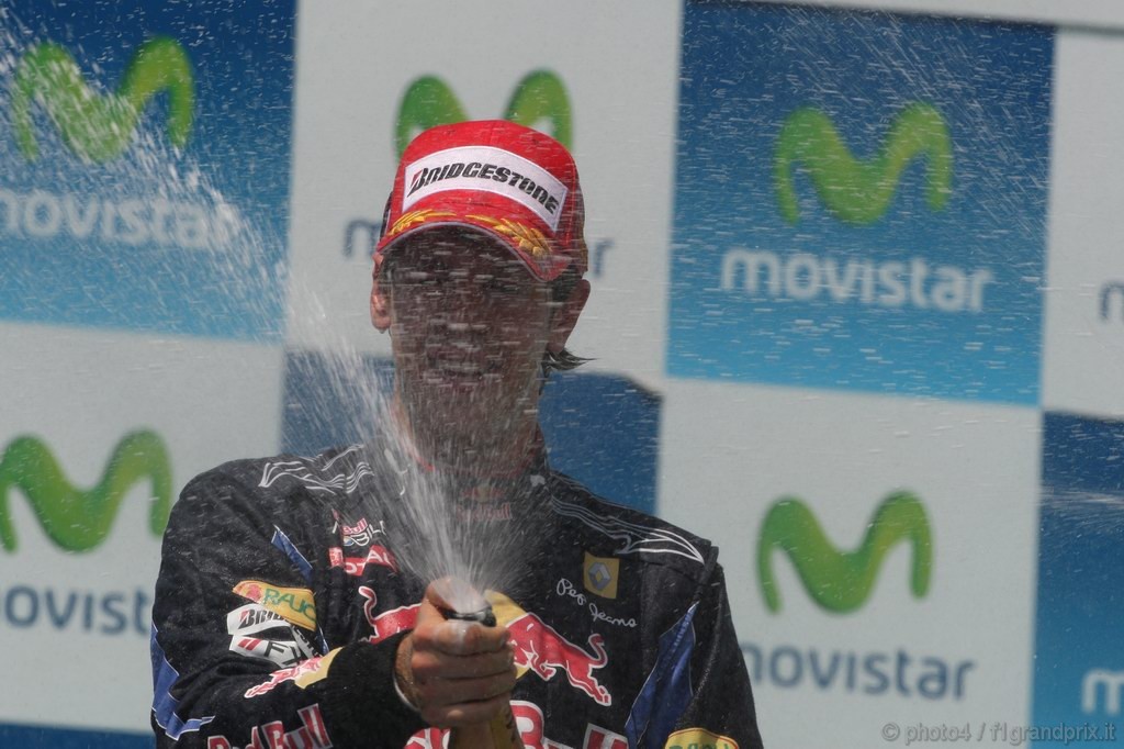 GP Europa, Gara, Sebastian Vettel (GER), Red Bull Racing, RB6 vincitore 