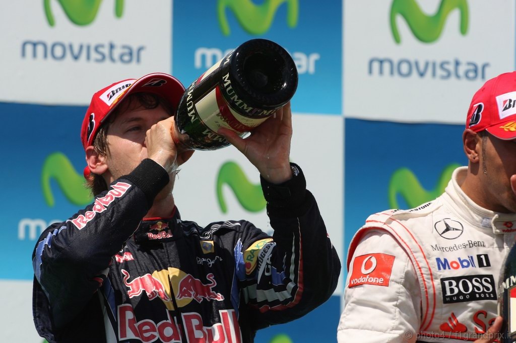 GP Europa, Gara, Sebastian Vettel (GER), Red Bull Racing, RB6 vincitore 