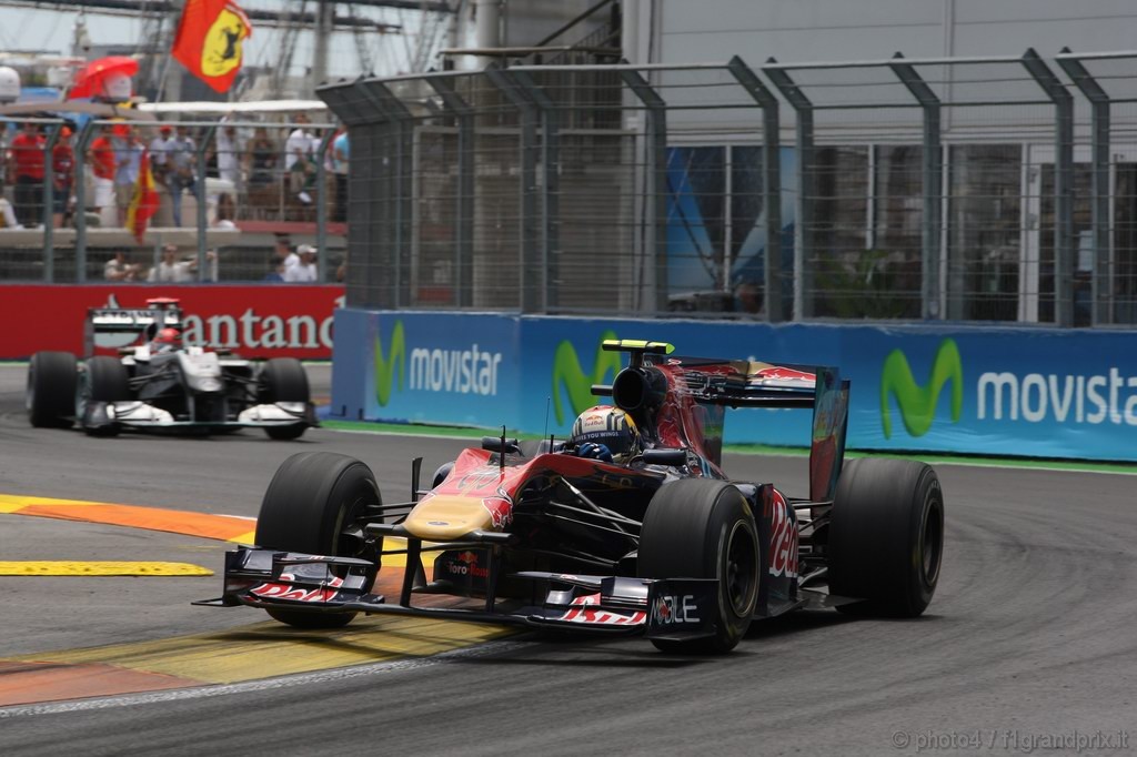 GP Europa, Gara, Jaime Alguersuari (SPA), Scuderia Toro Rosso, STR5 