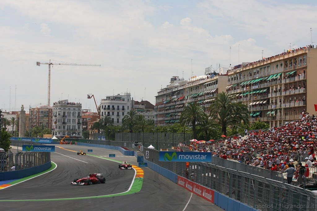 GP Europa, Gara, Fernando Alonso (ESP), Ferrari, F10 