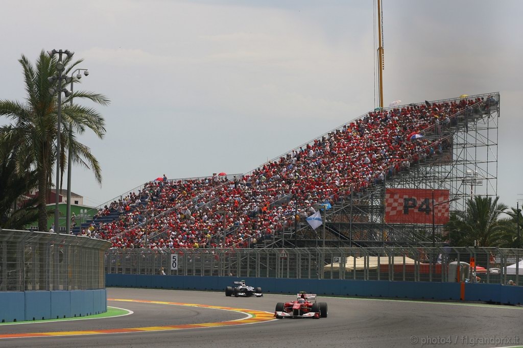 GP Europa, Gara, Fernando Alonso (ESP), Ferrari, F10 