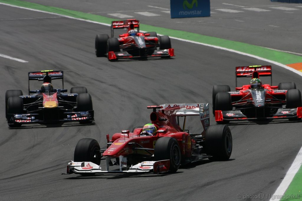GP Europa, Gara, Felipe Massa (BRA), Ferrari, F10 