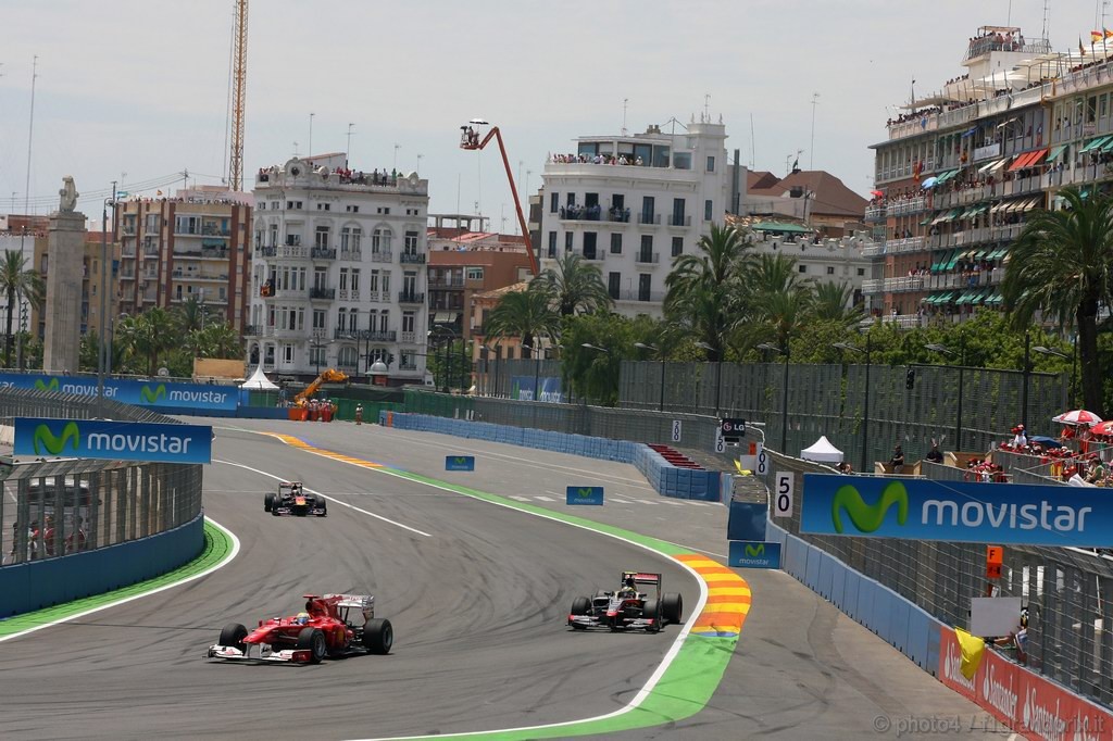 GP Europa, Gara, Felipe Massa (BRA), Ferrari, F10 