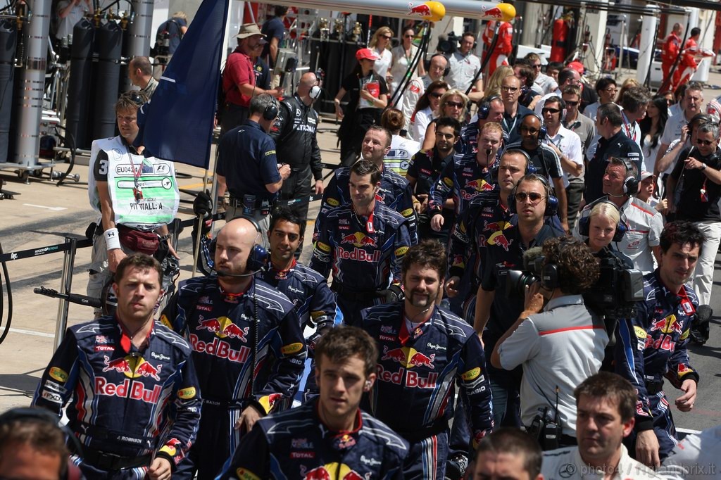GP Europa, Gara, Red Bull Team