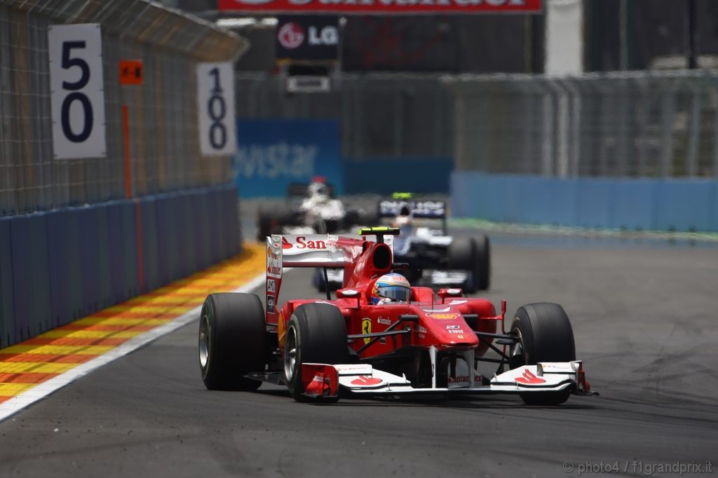 GP Europa, Gara, Fernando Alonso (ESP), Ferrari, F10 