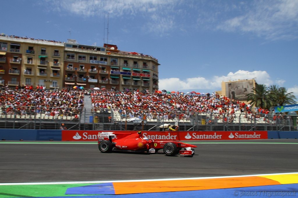 GP Europa, Gara, Fernando Alonso (ESP), Ferrari, F10 