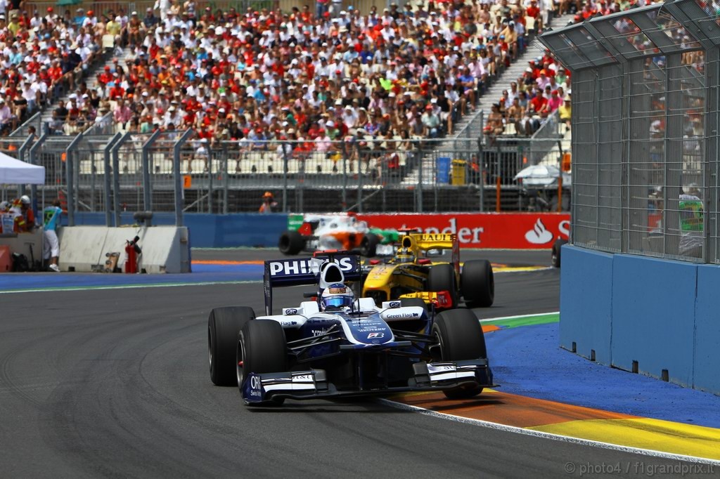 GP Europa, Gara, Rubens Barrichello (BRA), Williams, FW32 