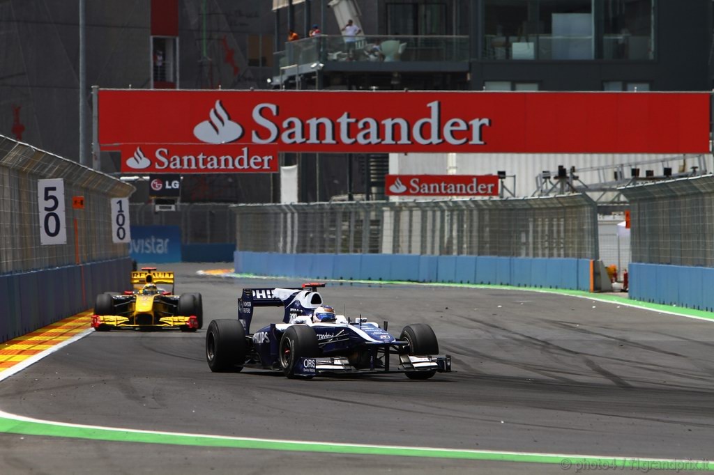 GP Europa, Gara, Rubens Barrichello (BRA), Williams, FW32 