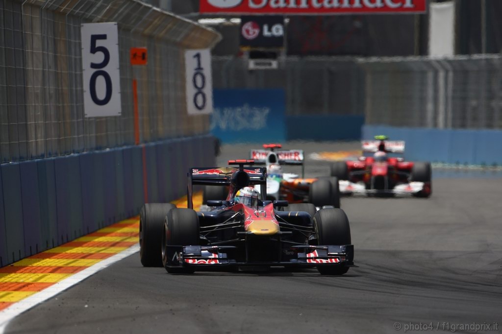 GP Europa, Gara, Sébastien Buemi (SUI), Scuderia Toro Rosso, STR5 