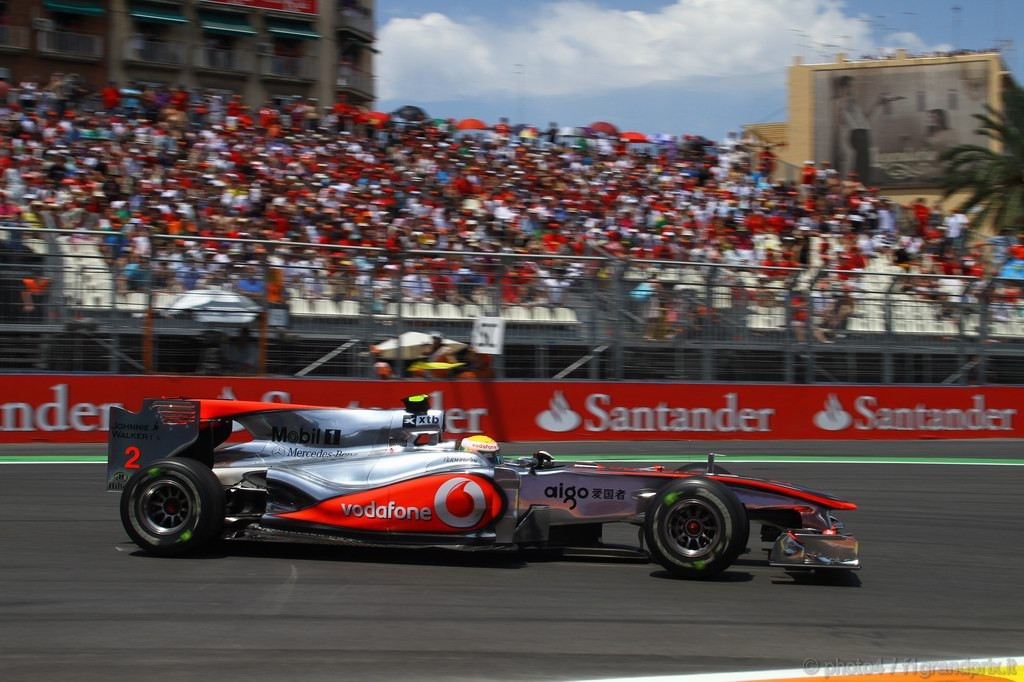 GP Europa, Gara, Lewis Hamilton (GBR), McLaren  Mercedes, MP4-25 