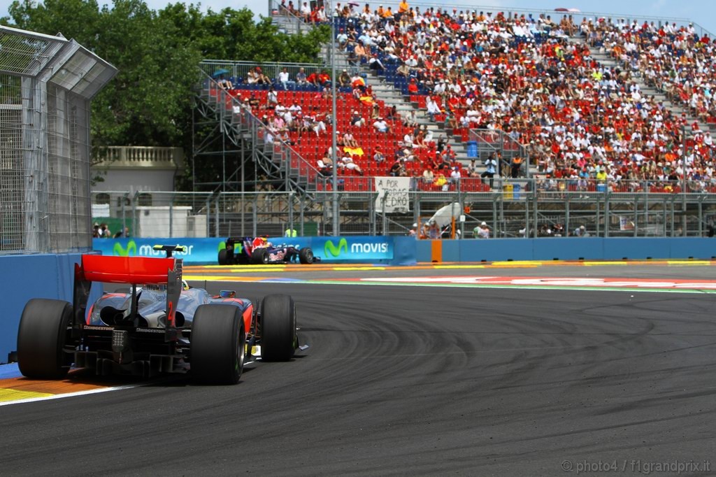 GP Europa, Gara, Lewis Hamilton (GBR), McLaren  Mercedes, MP4-25 