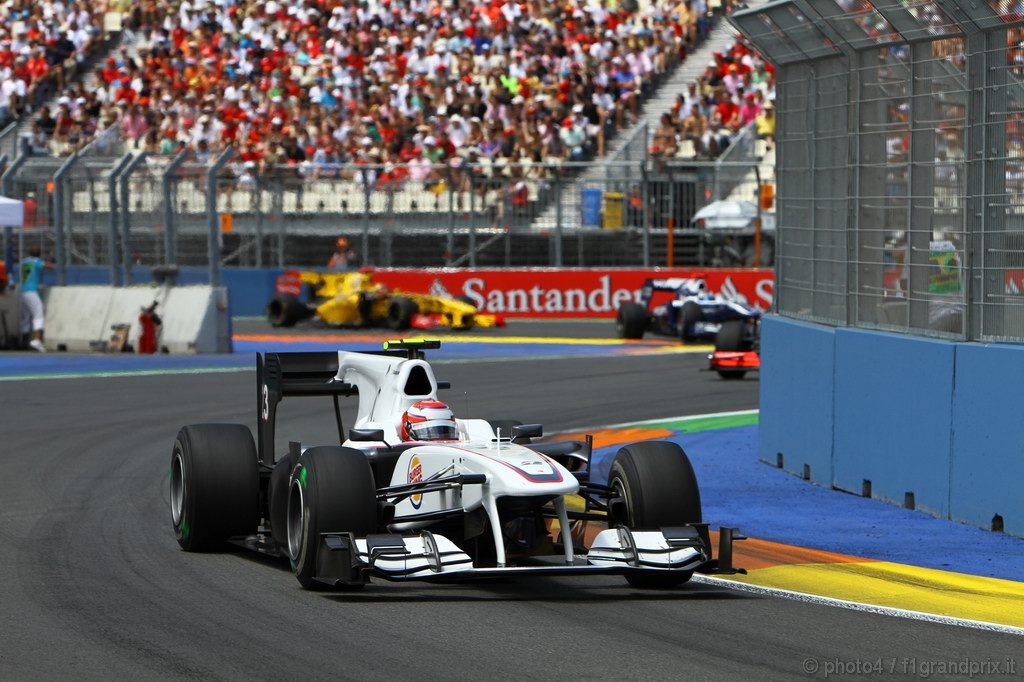GP Europa, Gara, Kamui Kobayashi (JAP), BMW Sauber F1 Team, C29 