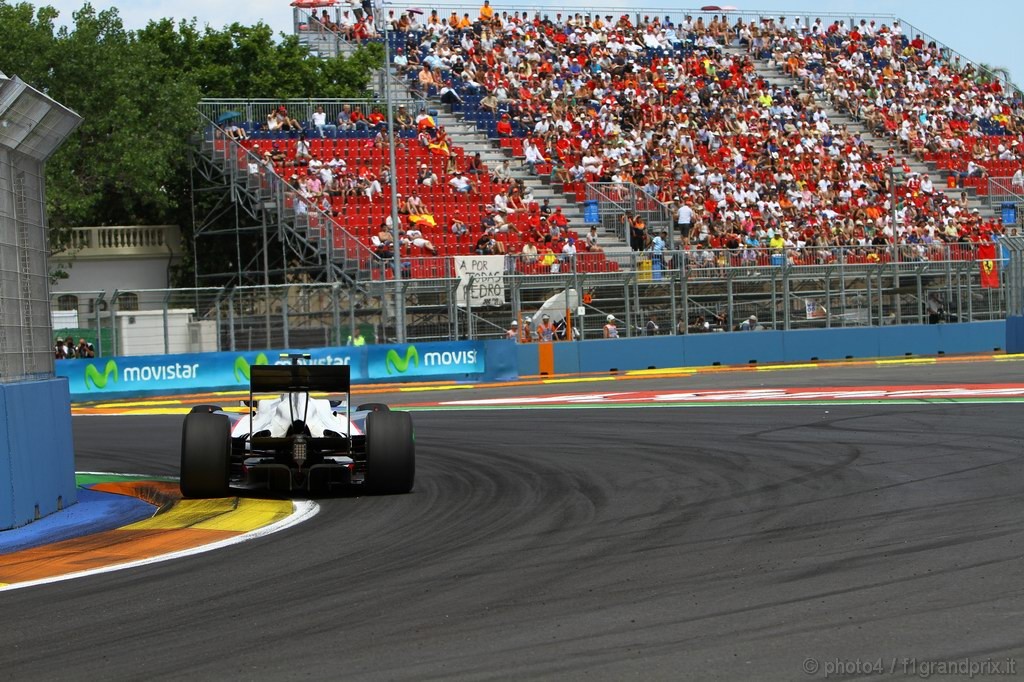GP Europa, Gara, Kamui Kobayashi (JAP), BMW Sauber F1 Team, C29 