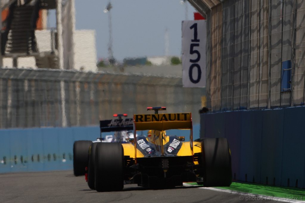 GP Europa, Gara, Robert Kubica (POL), Renault F1 Team, R30 