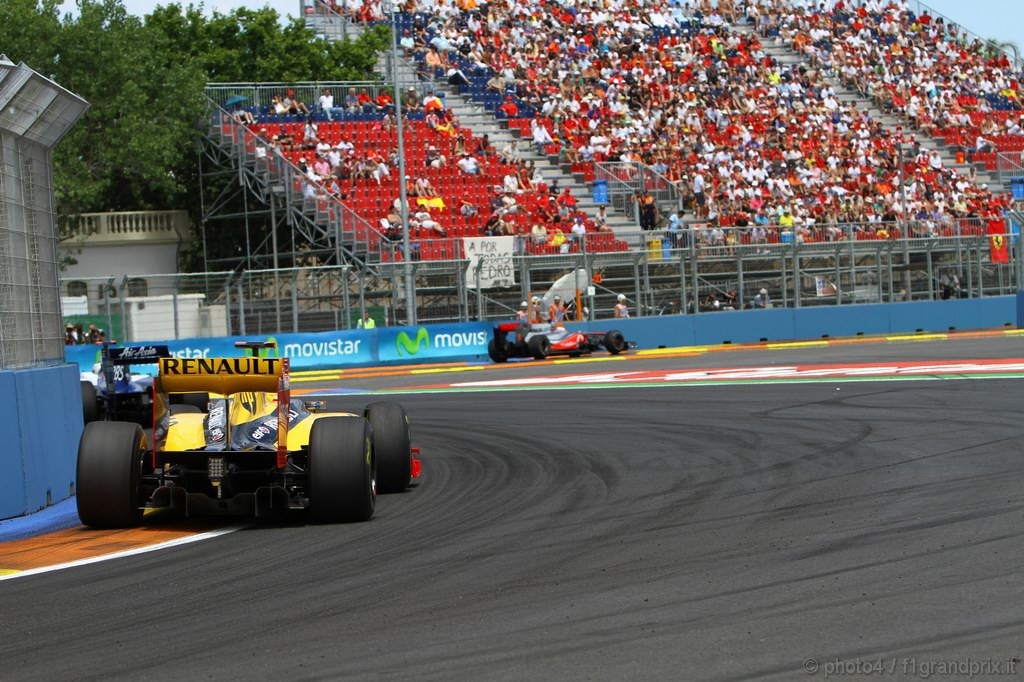 GP Europa, Gara, Robert Kubica (POL), Renault F1 Team, R30 