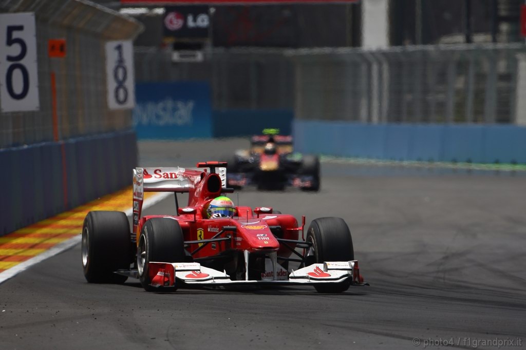 GP Europa, Gara, Felipe Massa (BRA), Ferrari, F10 