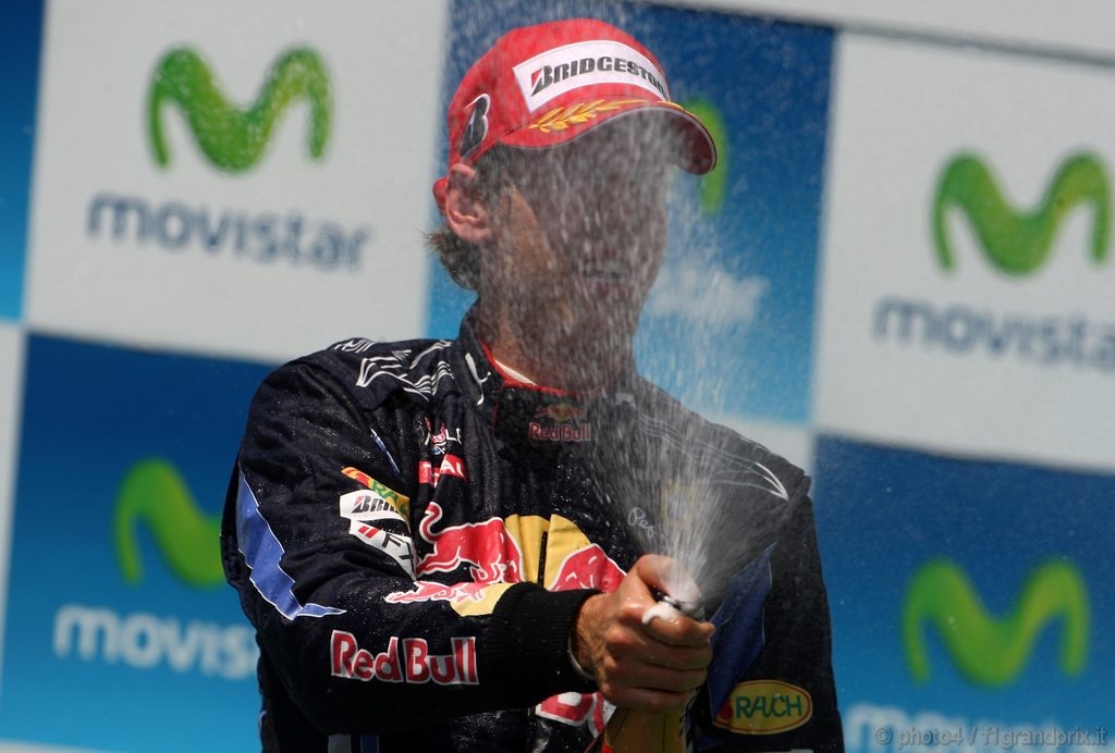 GP Europa, Gara, Sebastian Vettel (GER), Red Bull Racing, RB6 vincitore 