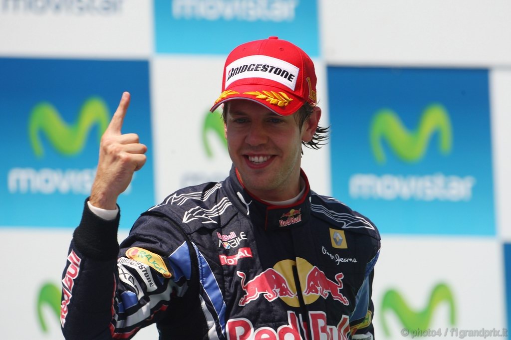 GP Europa, Gara, Sebastian Vettel (GER), Red Bull Racing, RB6 vincitore 