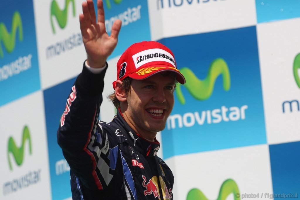GP Europa, Gara, Sebastian Vettel (GER), Red Bull Racing, RB6 vincitore 