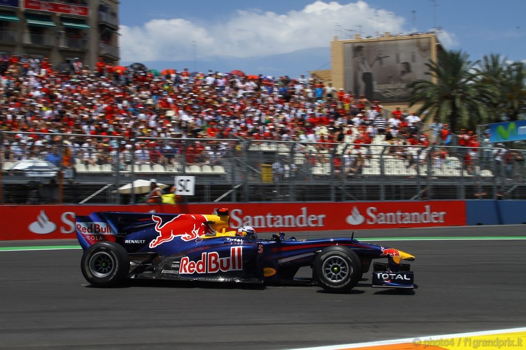 GP Europa, Gara, Sebastian Vettel (GER), Red Bull Racing, RB6 