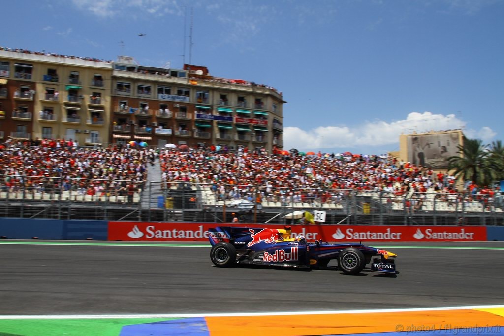 GP Europa, Gara, Sebastian Vettel (GER), Red Bull Racing, RB6 