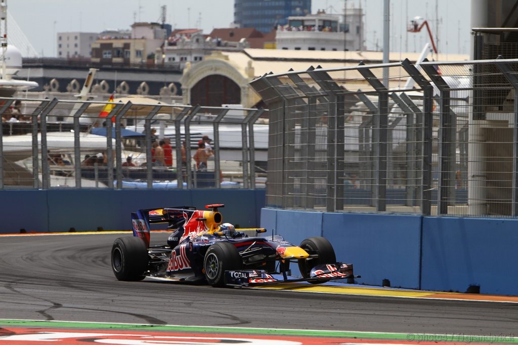 GP Europa, Gara, Sebastian Vettel (GER), Red Bull Racing, RB6 