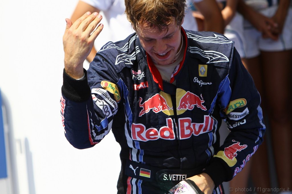 GP Europa, Gara, Sebastian Vettel (GER), Red Bull Racing, RB6 vincitore 