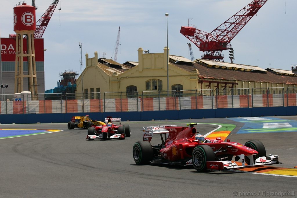 GP Europa, Gara, Fernando Alonso (ESP), Ferrari, F10 
