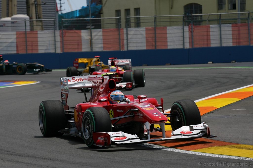 GP Europa, Gara, Fernando Alonso (ESP), Ferrari, F10 
