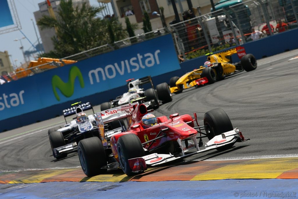GP Europa, Gara, Fernando Alonso (ESP), Ferrari, F10 