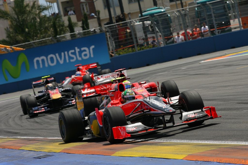 GP Europa, Gara, Lucas Di Grassi (BRA), Virgin Racing, VR-01 