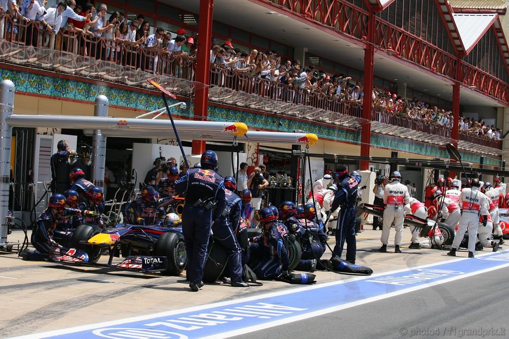 GP Europa, Gara, Sebastian Vettel (GER), Red Bull Racing, RB6 