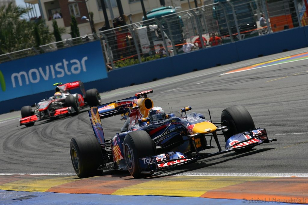 GP Europa, Gara, Sebastian Vettel (GER), Red Bull Racing, RB6 