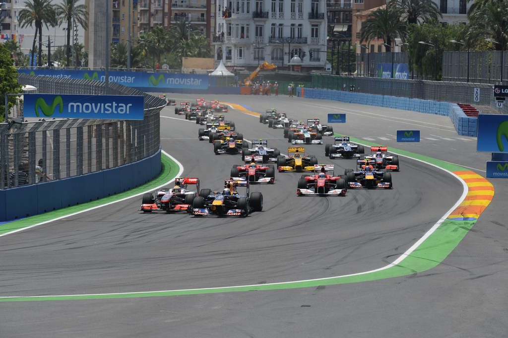 GP Europa, EUROPEAN GRAND PRIX F1/2010 - VALENCIA 27/06/2010   - STARTING RACE
© FOTO ERCOLE COLOMBO 