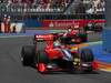 GP Europa, Gara, Lucas Di Grassi (BRA), Virgin Racing, VR-01 davanti a Timo Glock (GER), Virgin Racing, VR-01  