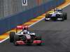 GP Europa, Gara, Jenson Button (GBR), McLaren  Mercedes, MP4-25 davanti a Rubens Barrichello (BRA), Williams, FW32 