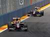 GP Europa, Gara, Karun Chandhok (IND), Hispania Racing F1 Team (HRT), F110 davanti a Bruno Senna (BRA), Hispania Racing F1 Team (HRT), F110 