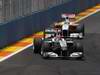 GP Europa, Gara, Michael Schumacher (GER), Mercedes GP  F1 Team, MGP W01 davanti a Adrian Sutil (GER), Force India F1 Team, VJM03 