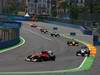 GP Europa, Gara, Fernando Alonso (ESP), Ferrari, F10 davanti a Pedro de la Rosa (ESP), BMW Sauber F1 Team, C29 