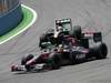 GP Europa, Gara, Karun Chandhok (IND), Hispania Racing F1 Team (HRT), F110 e Jarno Trulli (ITA), Lotus Racing, T127 