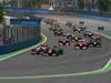 GP Europa, Gara, partenza 