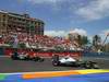 GP Europa, Gara, Michael Schumacher (GER), Mercedes GP  F1 Team, MGP W01 e Bruno Senna (BRA), Hispania Racing F1 Team (HRT), F110 