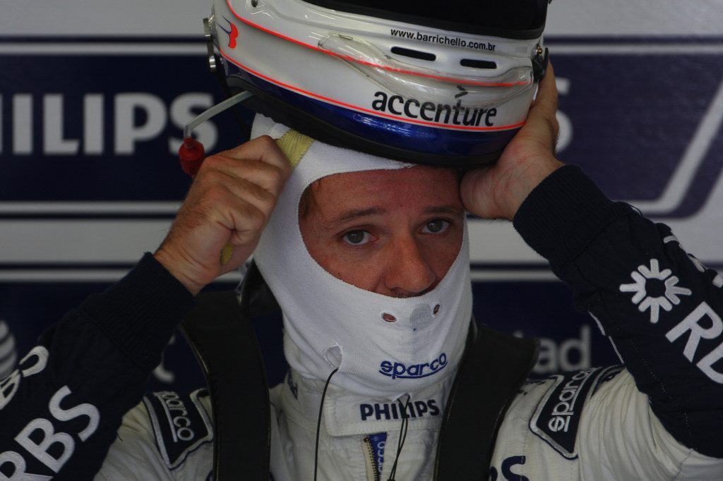 GP Europa, Prove Libere 3, Sabato, Rubens Barrichello (BRA), Williams, FW32 