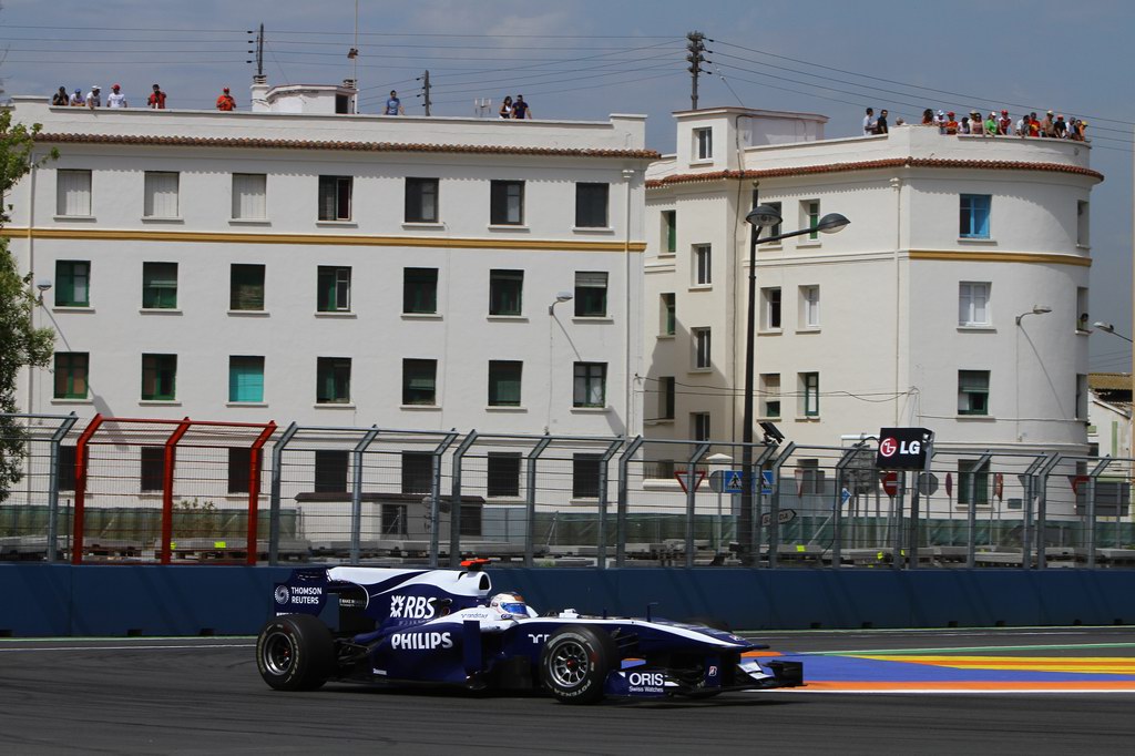 GP Europa, Prove Libere 3, Sabato, Rubens Barrichello (BRA), Williams, FW32 