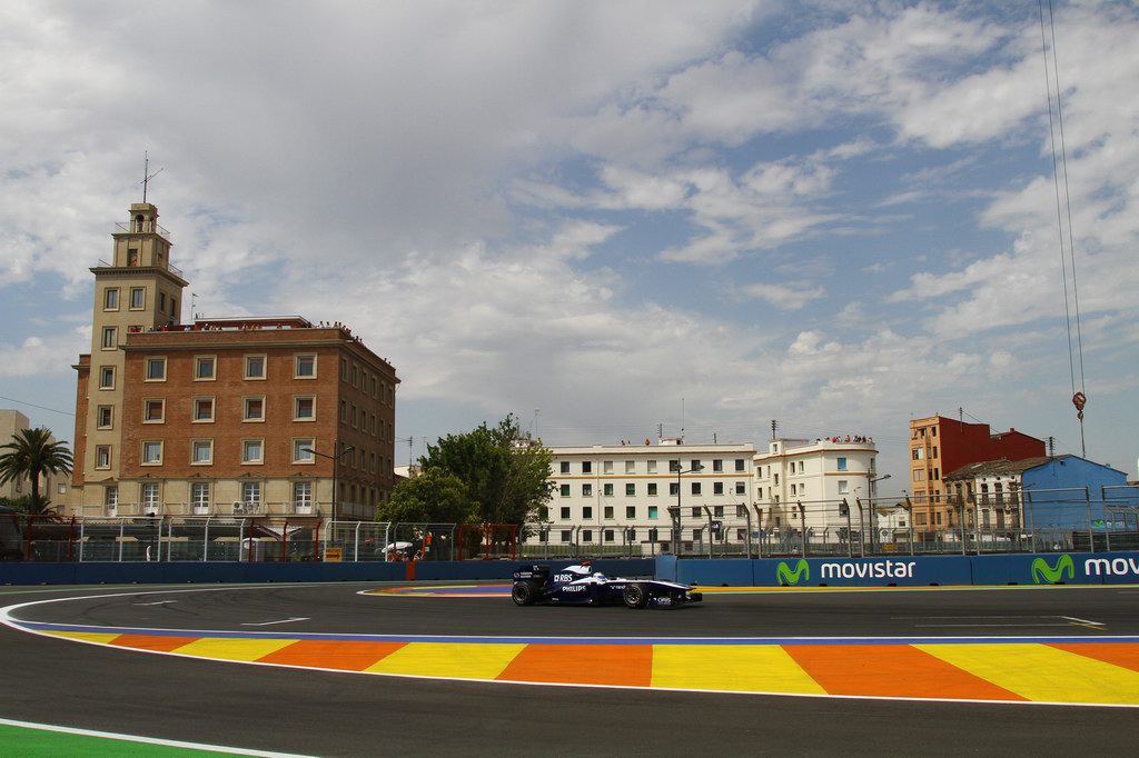 GP Europa, Prove Libere 3, Sabato, Rubens Barrichello (BRA), Williams, FW32 