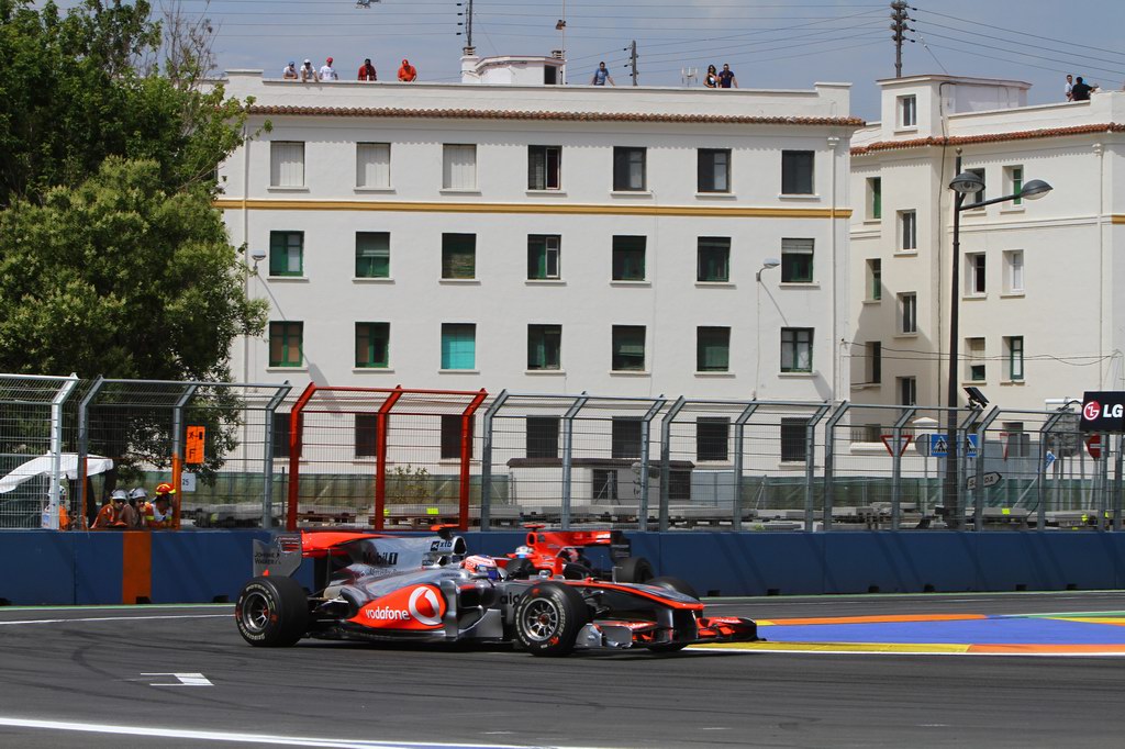 GP Europa, Prove Libere 3, Sabato, Jenson Button (GBR), McLaren  Mercedes, MP4-25 