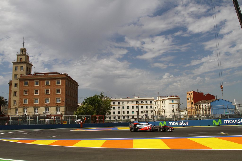 GP Europa, Prove Libere 3, Sabato, Jenson Button (GBR), McLaren  Mercedes, MP4-25 
